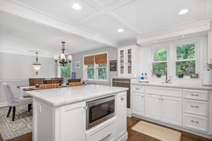 Harwich Cape Cod vacation rental - Nearby kitchen island provides and additional two seats