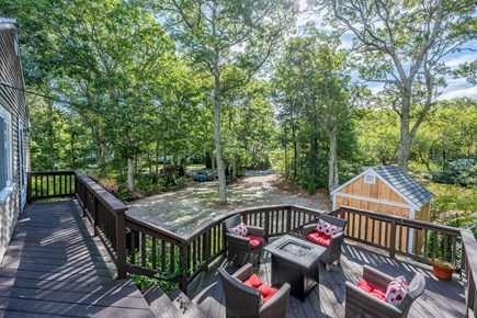 Harwich Cape Cod vacation rental - View from lounge area of deck