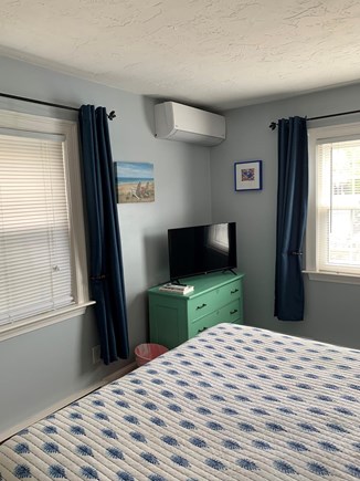 Provincetown Cape Cod vacation rental - Bedroom 2.  Split unit and TV