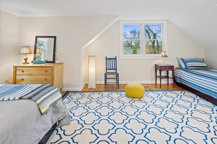 Eastham Cape Cod vacation rental - Upper bedroom with double bed w/ trundle and twin bed w/ trundle