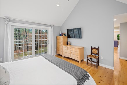 Eastham Cape Cod vacation rental - Private slider to deck off primary bedroom