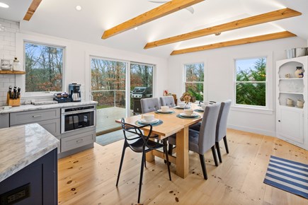 Eastham Cape Cod vacation rental - Bright dining room with table seating for 10