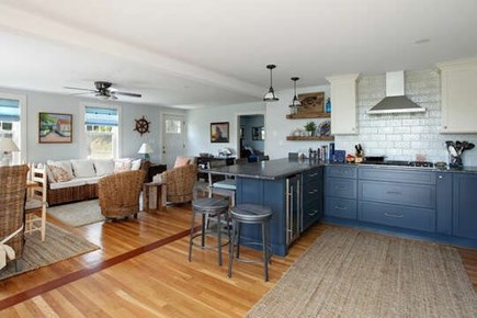 Sandwich Cape Cod vacation rental - View from kitchen to living and dining areas