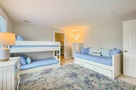 Chatham Cape Cod vacation rental - Second floor bedroom with 4 twin beds (trundle)