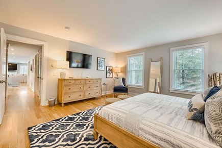 Chatham Cape Cod vacation rental - Bedroom 1 King Bedroom with flat screen TV