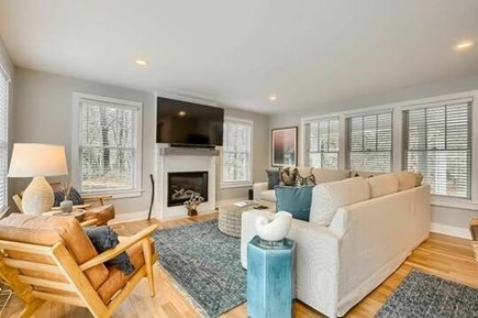 Chatham Cape Cod vacation rental - Family room adjacent to the dining area