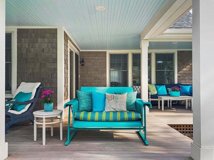 Chatham Cape Cod vacation rental - Plenty of seating on this lovely porch
