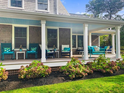 Chatham Cape Cod vacation rental - Beautiful appointed front porch