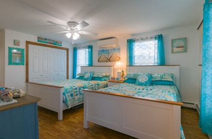 Sandwich Cape Cod vacation rental - Bedroom 1- Queen & Full w/ 55