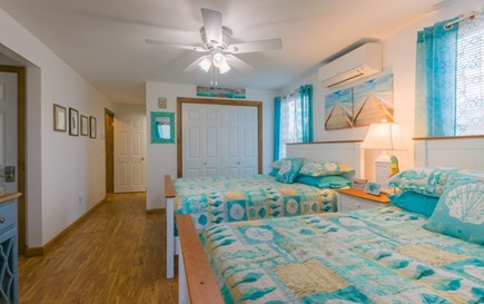 Sandwich Cape Cod vacation rental - Bedroom 1- Queen & Full w/ 55