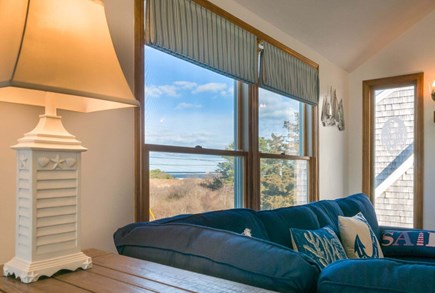 Sandwich Cape Cod vacation rental - View of Cape Cod Bay from living room- 72 Town Neck Road Town Neck Beach Escape