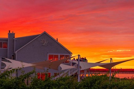 Sandwich Cape Cod vacation rental - Sunset views from Tree House Brewery Sandwich- 72 Town Neck Road Town Neck Beach Escape