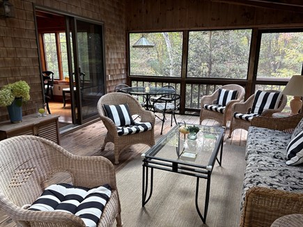 Brewster Cape Cod vacation rental - Large Screened Porch