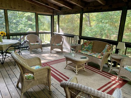 Brewster Cape Cod vacation rental - Screened Porch