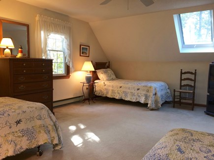 Eastham Cape Cod vacation rental - Second floor bedroom with 3 twins