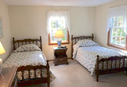 Eastham Cape Cod vacation rental - First floor bedroom#2 with 2 twins