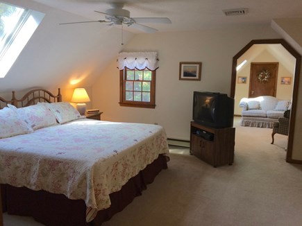 Eastham Cape Cod vacation rental - Spacious second floor primary bedroom with King bed