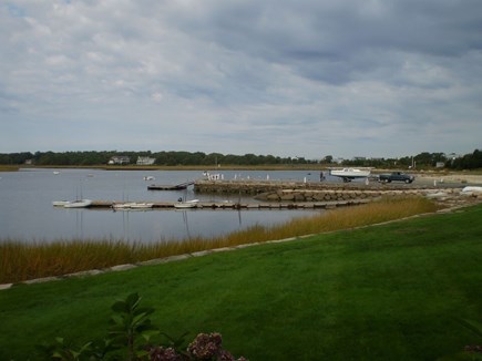 Pocasset Cape Cod vacation rental - Pier and beach view looking to right