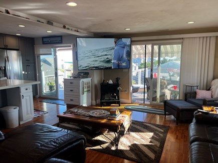 West Dennis Cape Cod vacation rental - Open concept living room
