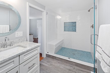 Yarmouth Cape Cod vacation rental - Amazing walk-in shower in primary ensuite bathroom