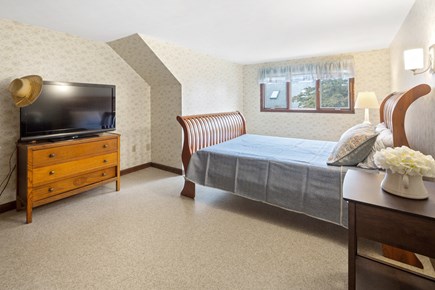 Yarmouth Cape Cod vacation rental - Queen bedroom on 2nd floor with large screen t.v.