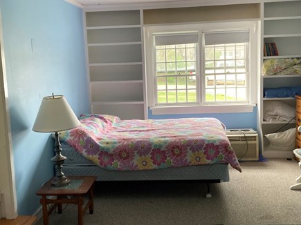 East Dennis Cape Cod vacation rental - Bedroom #3 off kitchen - double bed and 2 twins