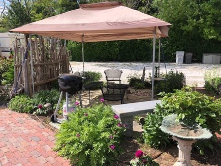 Eastham, Cape Cod Escape  Cape Cod vacation rental - Shaded grilling and dining area