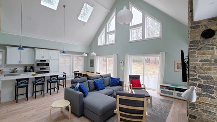 Wellfleet Cape Cod vacation rental - Open and bright main living area is spacious