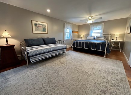Bourne, Cataumet Cape Cod vacation rental - Spacious King master bedroom with private bath, TV