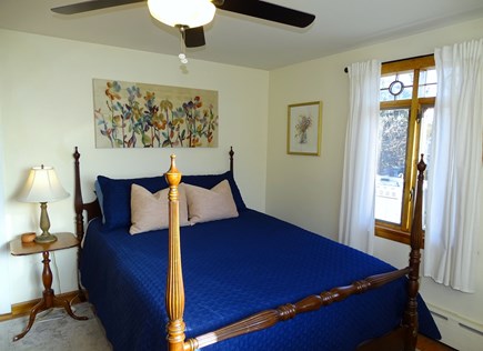 Bourne, Cataumet Cape Cod vacation rental - Queen bedroom adjacent to bathroom