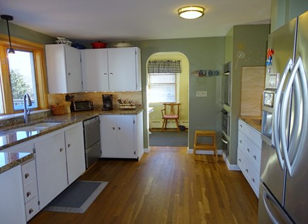 Bourne, Cataumet Cape Cod vacation rental - Large kitchen with stainless steel appliances