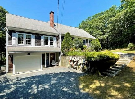 Eastham Cape Cod vacation rental - Front of House and Driveway