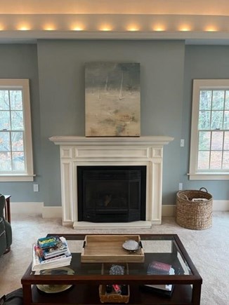 Eastham Cape Cod vacation rental - Gas Fireplace in Great Room