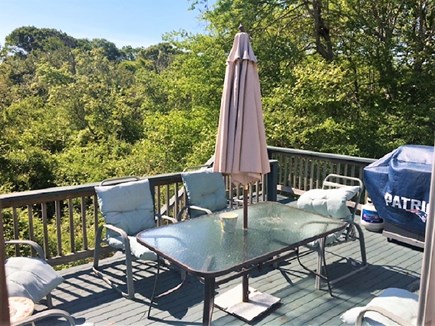 Yarmouth Cape Cod vacation rental - Very private backyard with sundeck