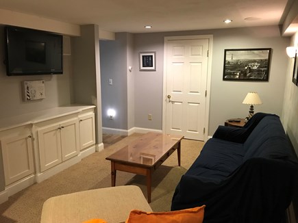 Brewster Cape Cod vacation rental - 2nd living area in finished basement
