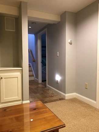 Brewster Cape Cod vacation rental - Stairs to finished basement