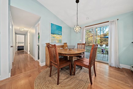 Mashpee Cape Cod vacation rental - Dining room space - we have a high chair as well