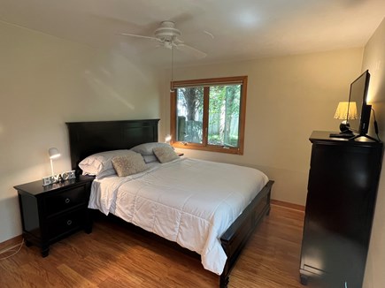 Eastham Cape Cod vacation rental - First floor bedroom Queen / TV
