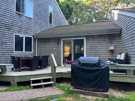 Eastham Cape Cod vacation rental - Back deck will propane grill