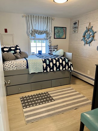 West Yarmouth Cape Cod vacation rental - Twin bed with twin trundle and extra storage drawers