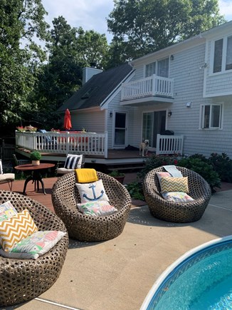 Sandwich Cape Cod vacation rental - Deck and pool