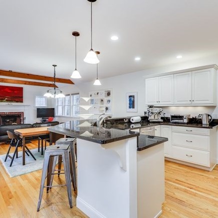 Orleans Cape Cod vacation rental - Open concept kitchen/living room area