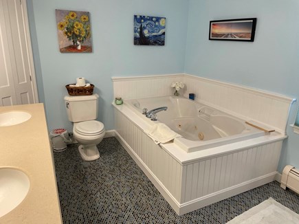 Sandwich Cape Cod vacation rental - Master Bathroom with Jacuzzi