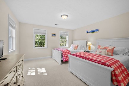 Harwichport Cape Cod vacation rental - Girls room with two double beds