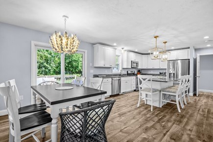 Harwichport Cape Cod vacation rental - Open concept kitchen and dining