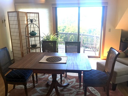 Falmouth Cape Cod vacation rental - Dining table.