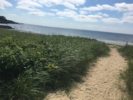 Falmouth Cape Cod vacation rental - Path to Association Beach.