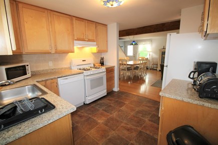 Eastham, Cape Cod Getaway  Cape Cod vacation rental - Kitchen from the private back entrance