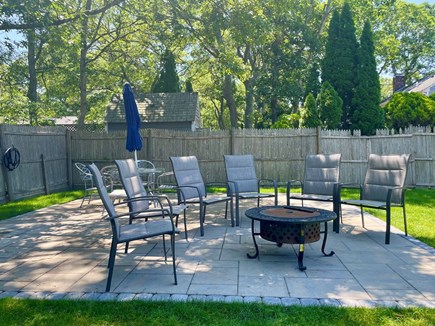 Centerville Cape Cod vacation rental - New patio with fire pit