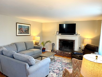 Orleans Cape Cod vacation rental - Living room with ample about of seating